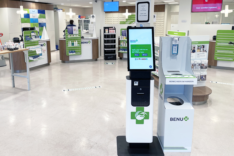 BENU selfservice kiosk beim Apotheke